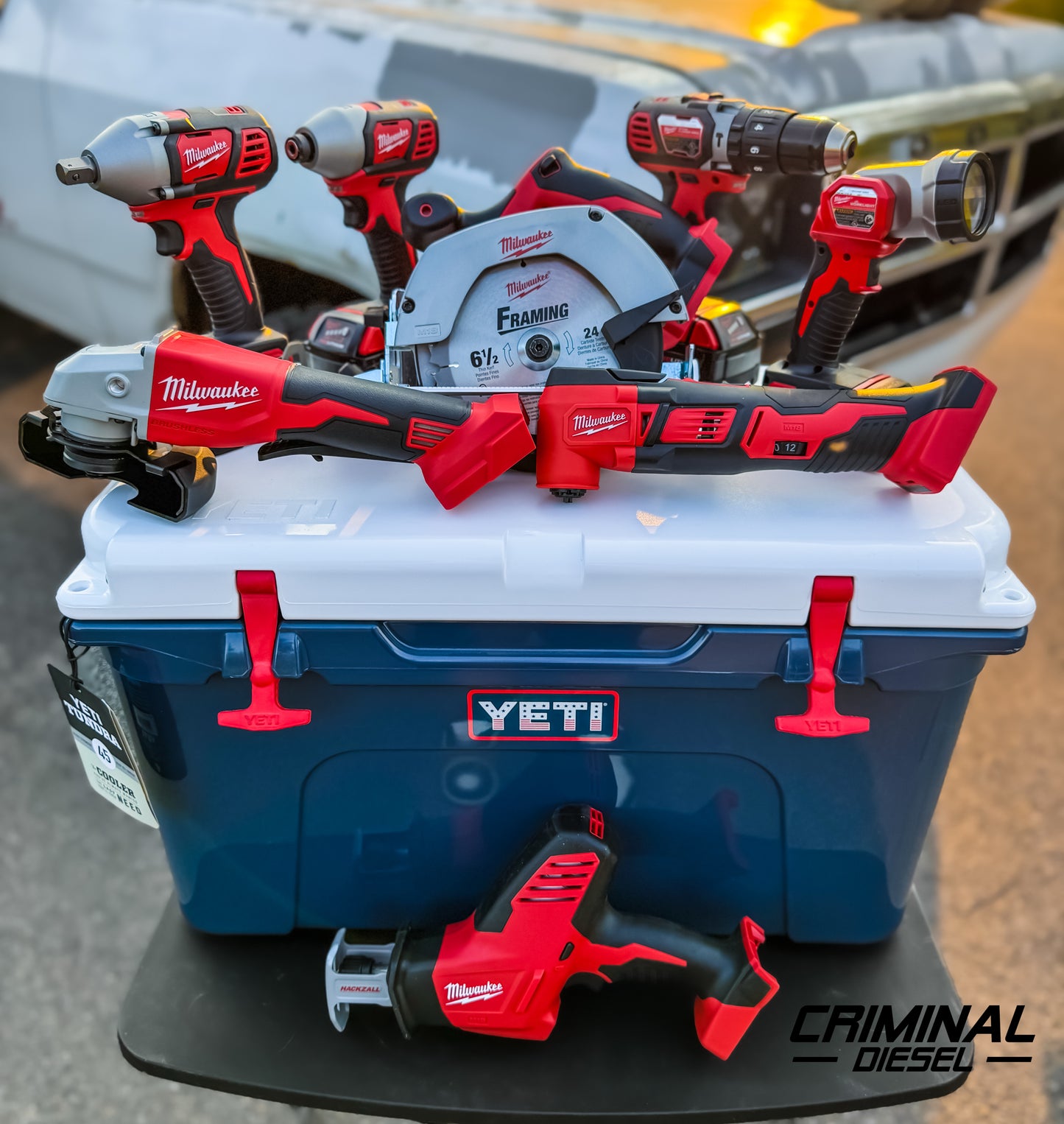 Milwaukee + YETI + Amazon Giveaway - $1200 Value