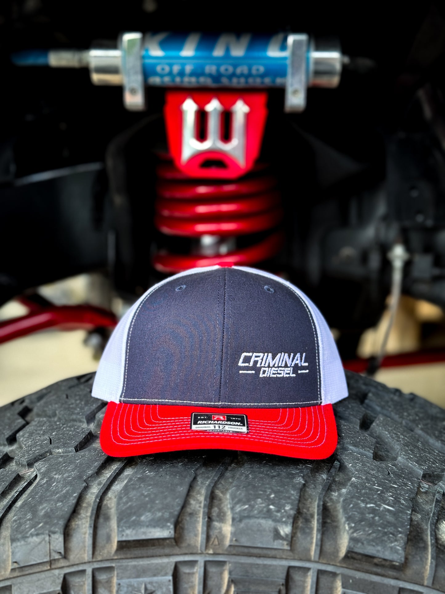 Navy/Red/White "Criminal Diesel" Richardson 112.