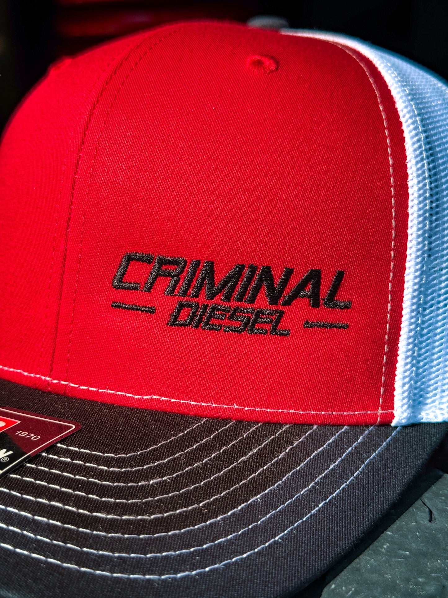 Red/Black/White "Criminal Diesel" Richardson 112