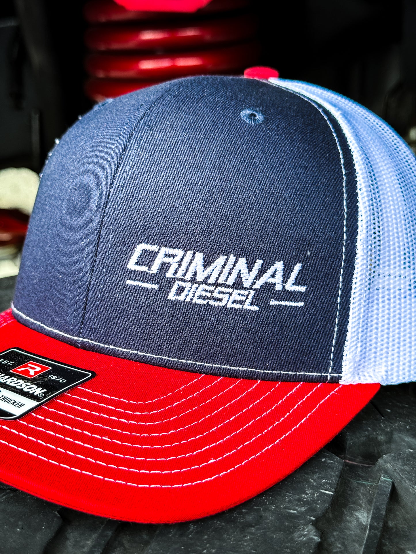Navy/Red/White "Criminal Diesel" Richardson 112.