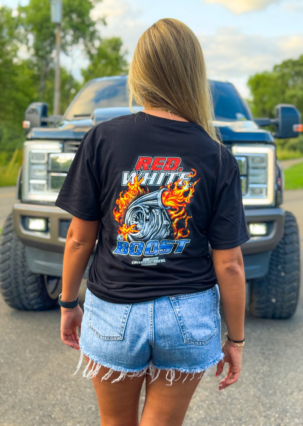 'Red, White, & Boost" Tee