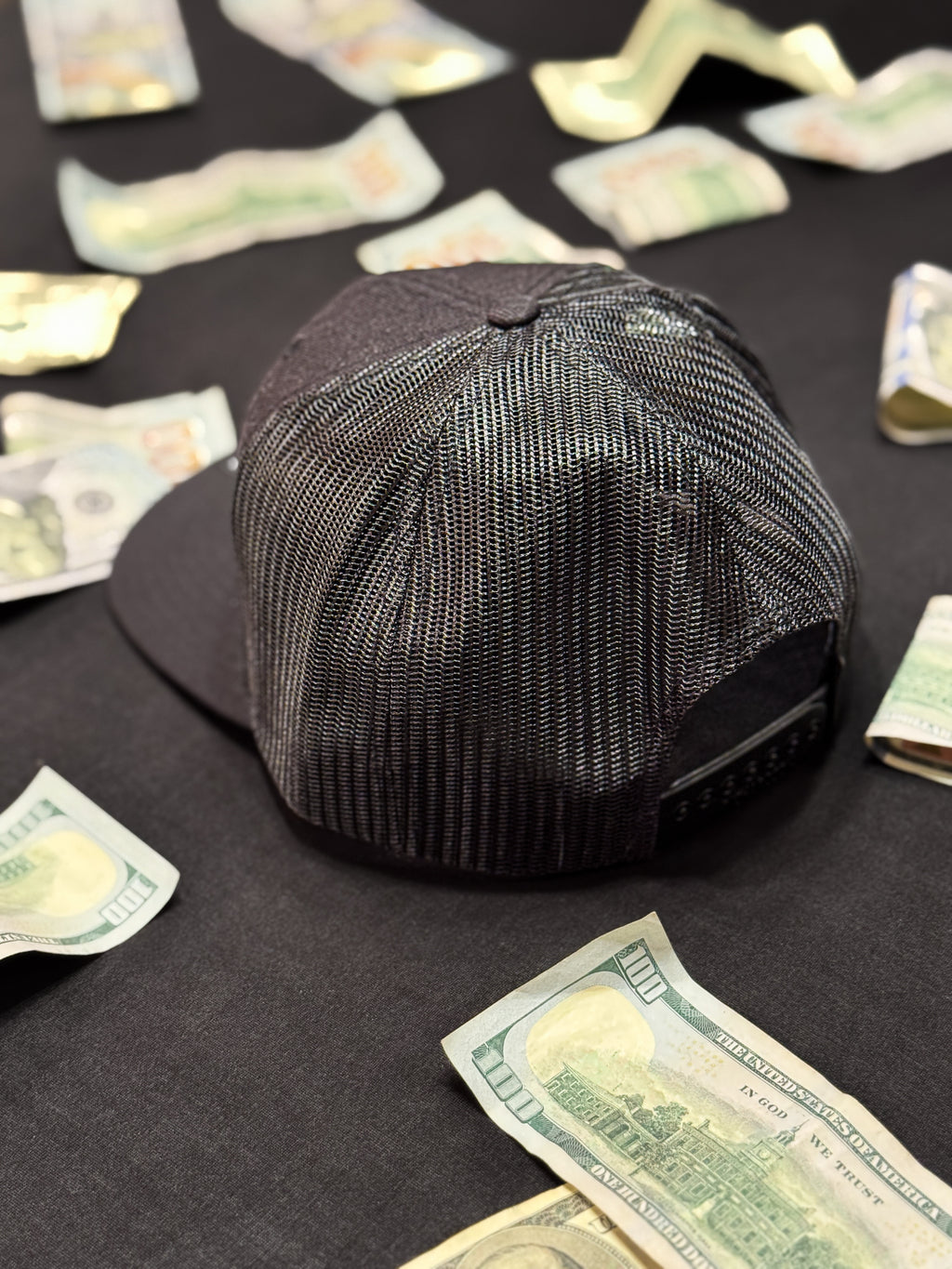 Richardson 511 Flat-Brim Black/Black