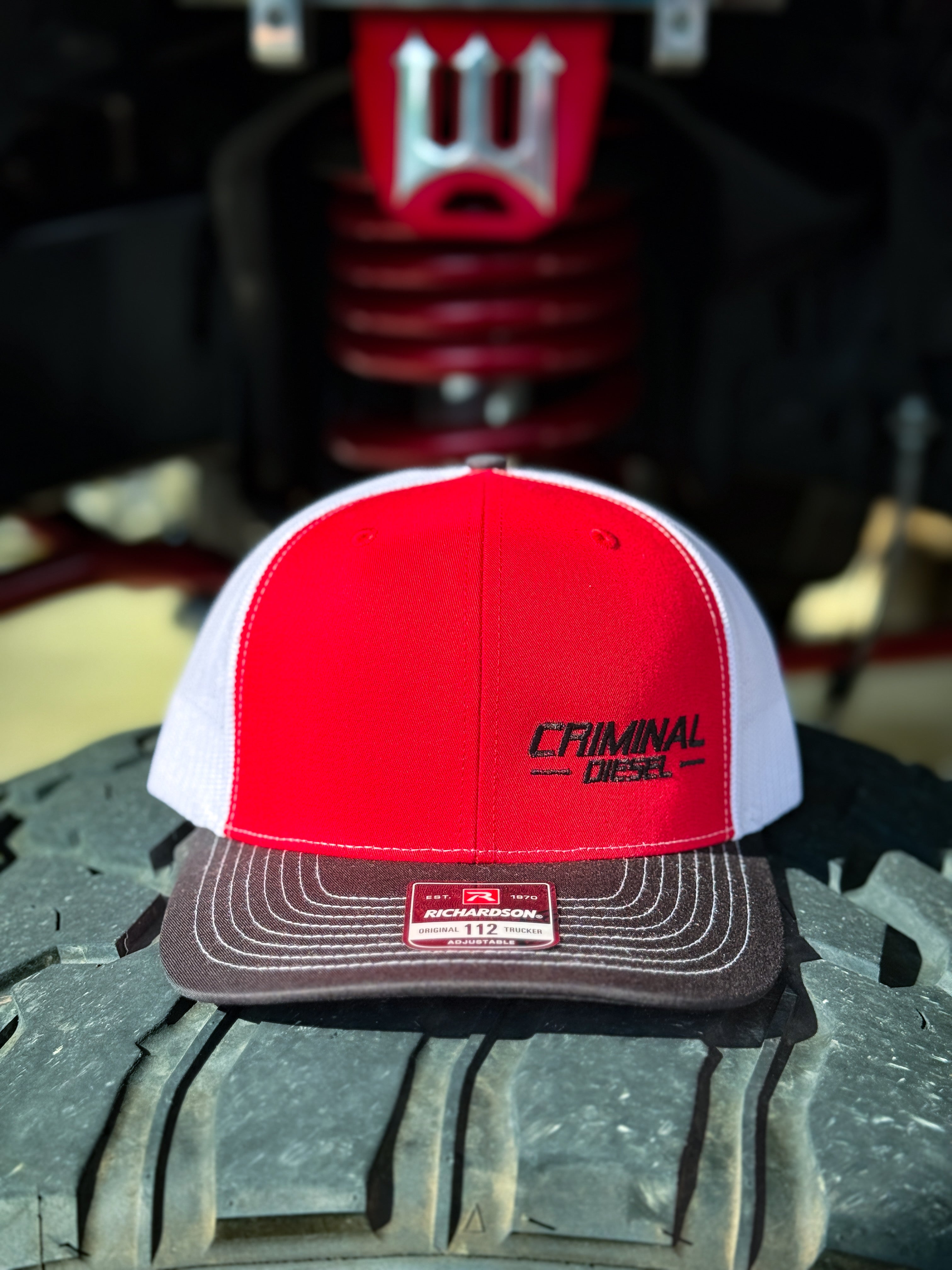Red/Black/White "Criminal Diesel" Richardson 112