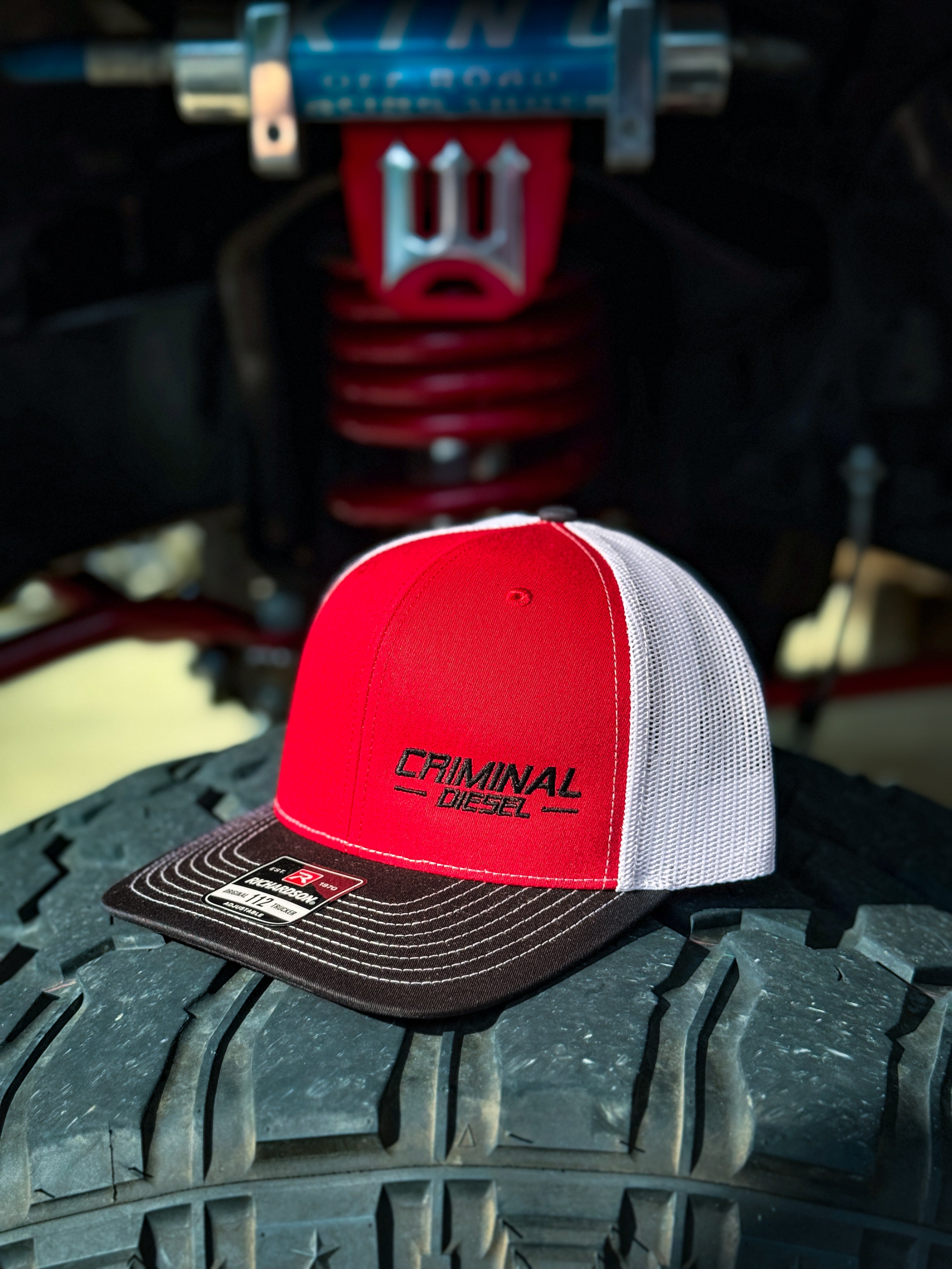 Red/Black/White "Criminal Diesel" Richardson 112