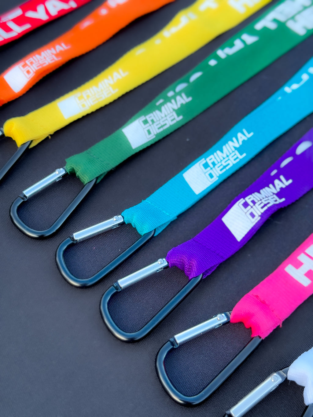 "HELL YA F*CK YA" Lanyard