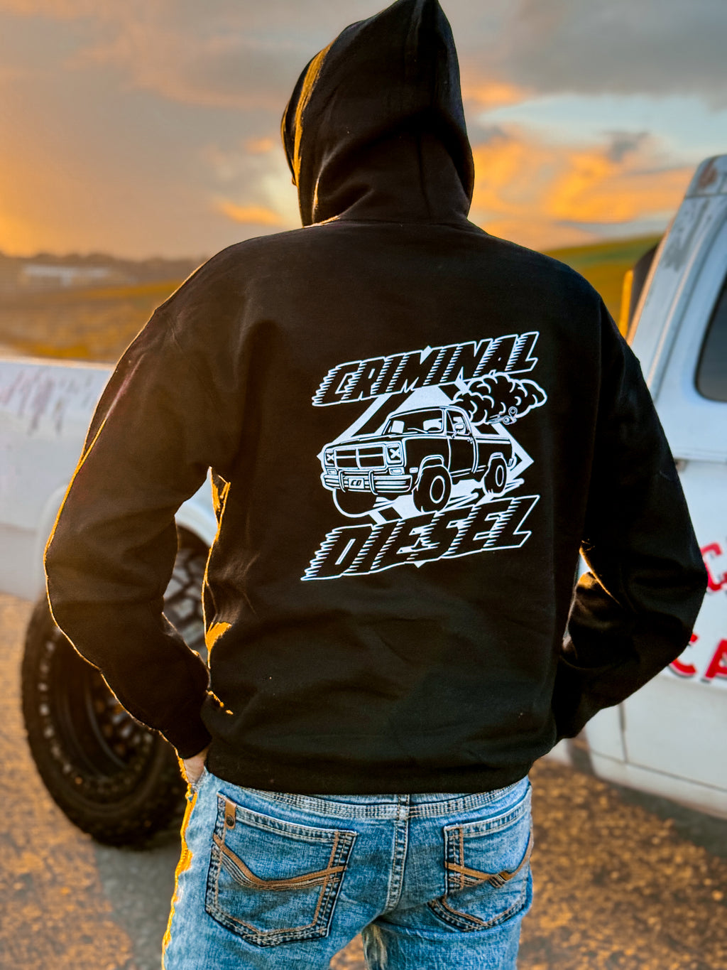 Old School SPEED Hoodie - Black