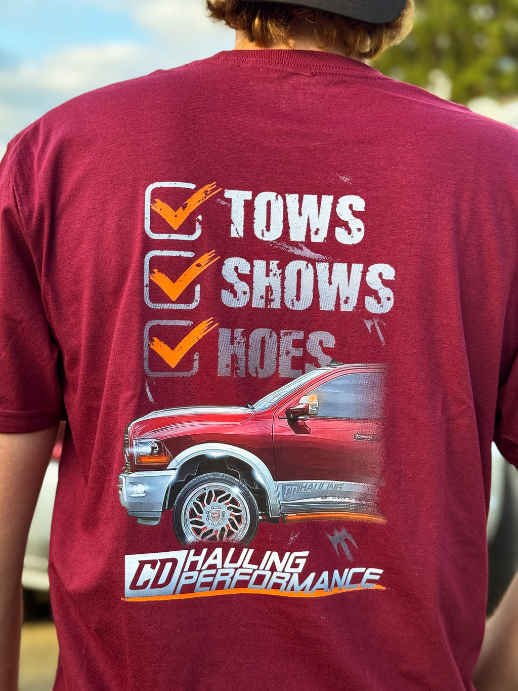 "Tows, Shows, & Hoes" Tee