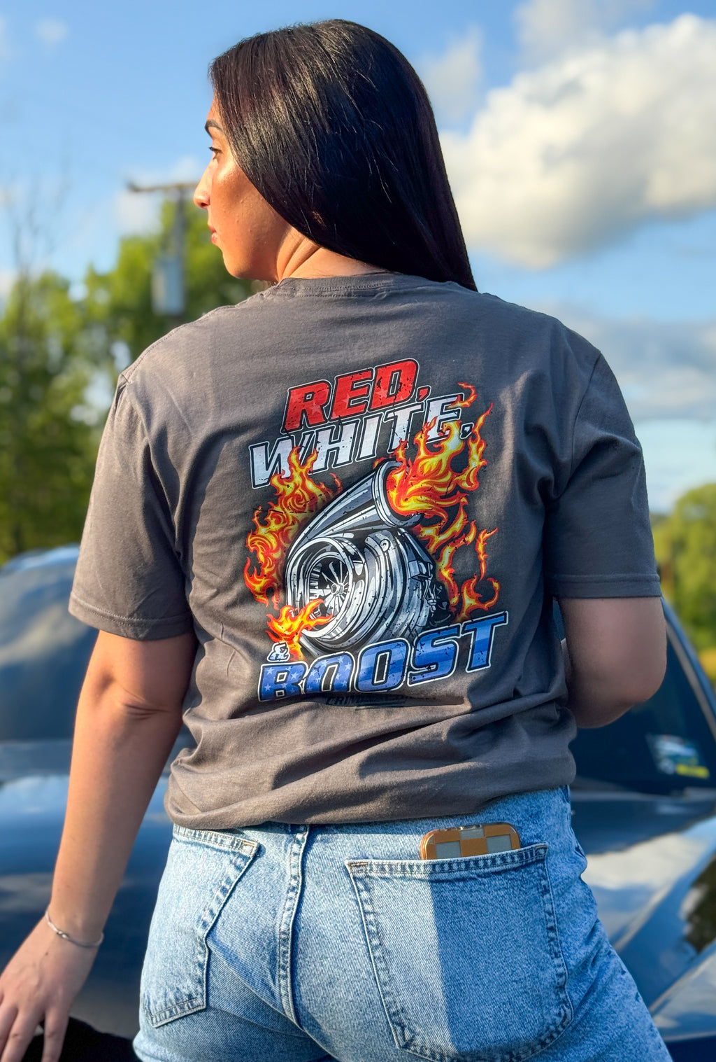 'Red, White, & Boost" Tee