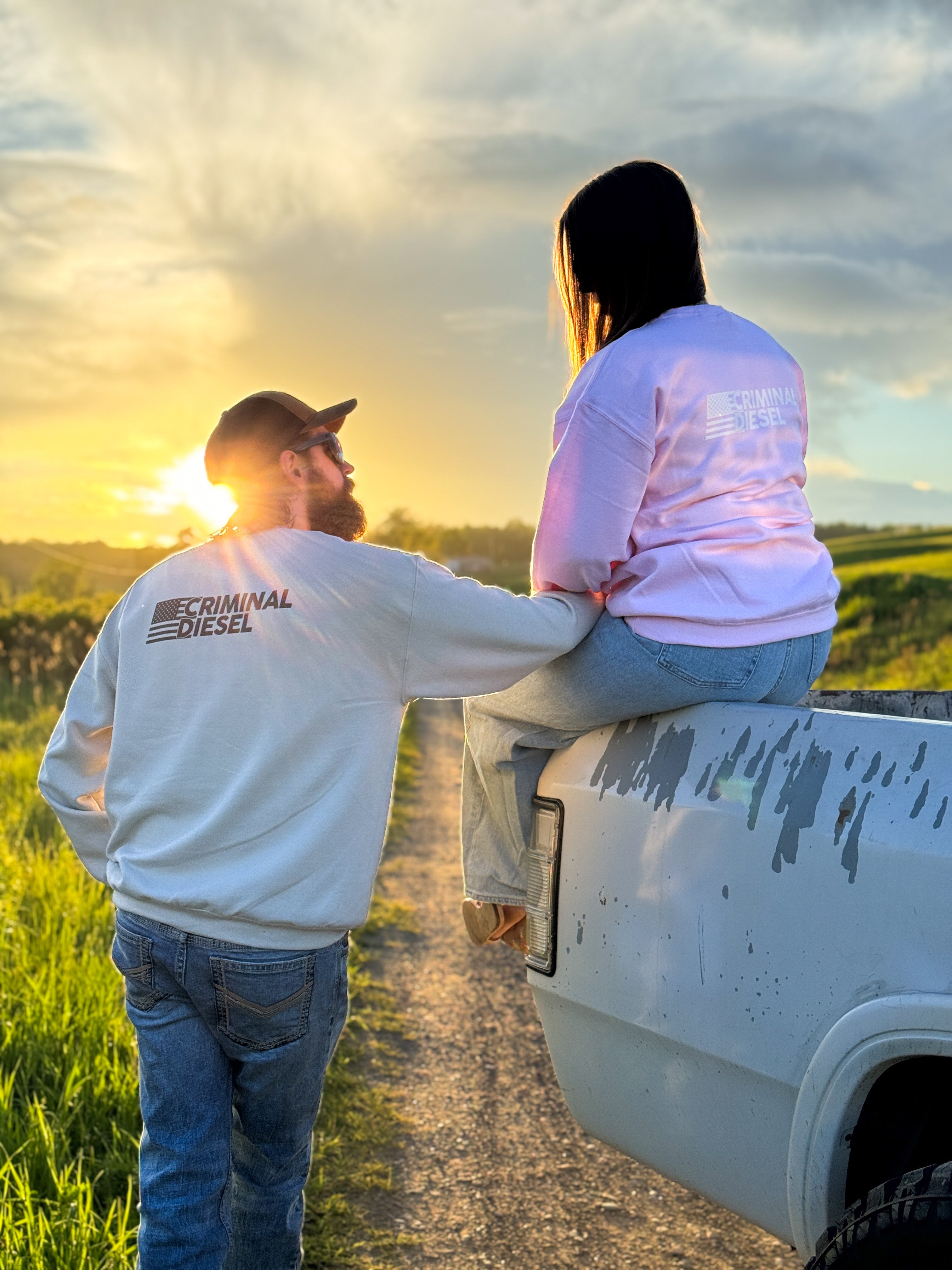Americana Crewneck - Pink