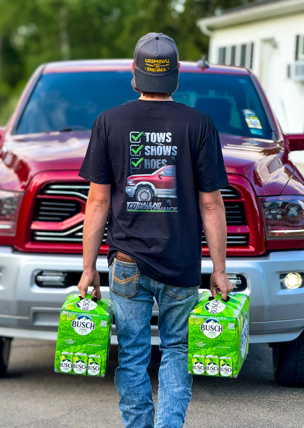 "Tows, Shows, & Hoes" Tee