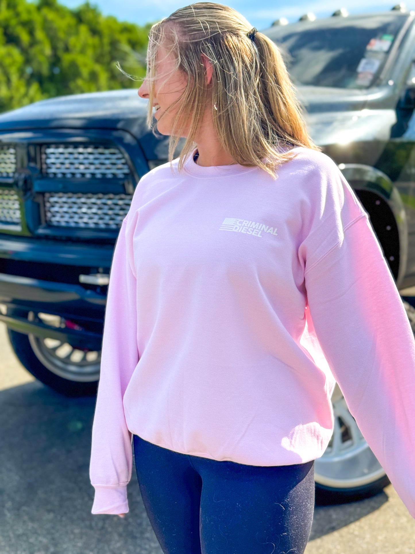 Americana Crewneck - Pink