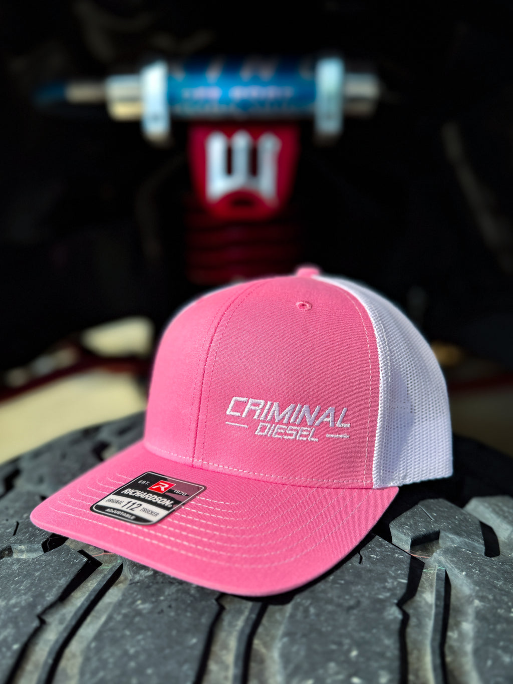 Pink/White "Criminal Diesel" Richardson 112.