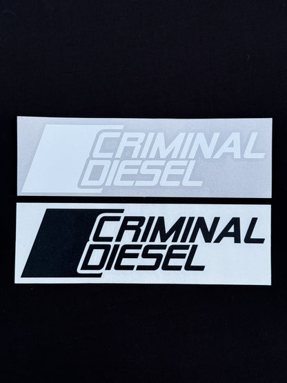 Criminal Diesel Sticker Pack