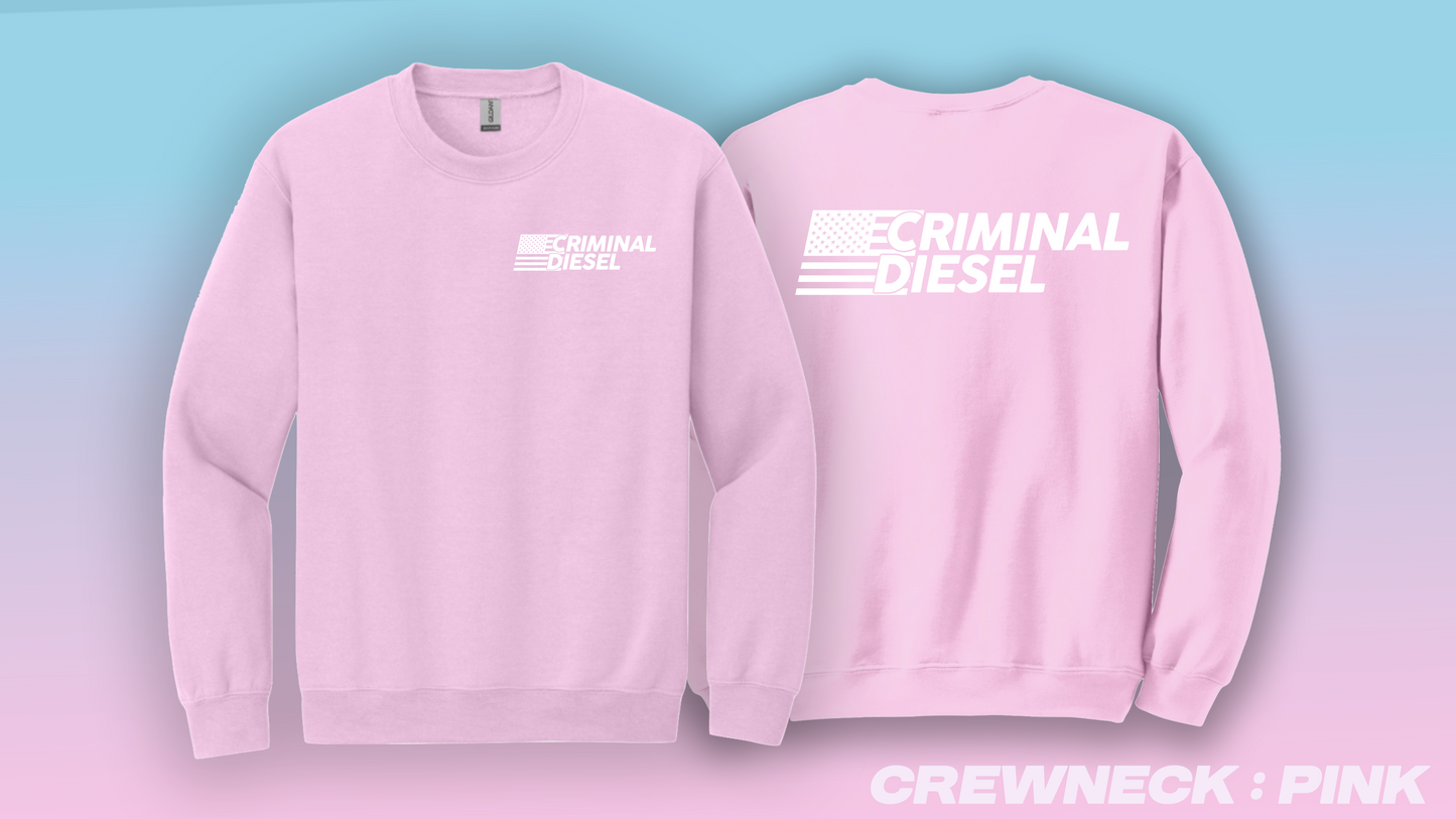 Americana Crewneck - Pink