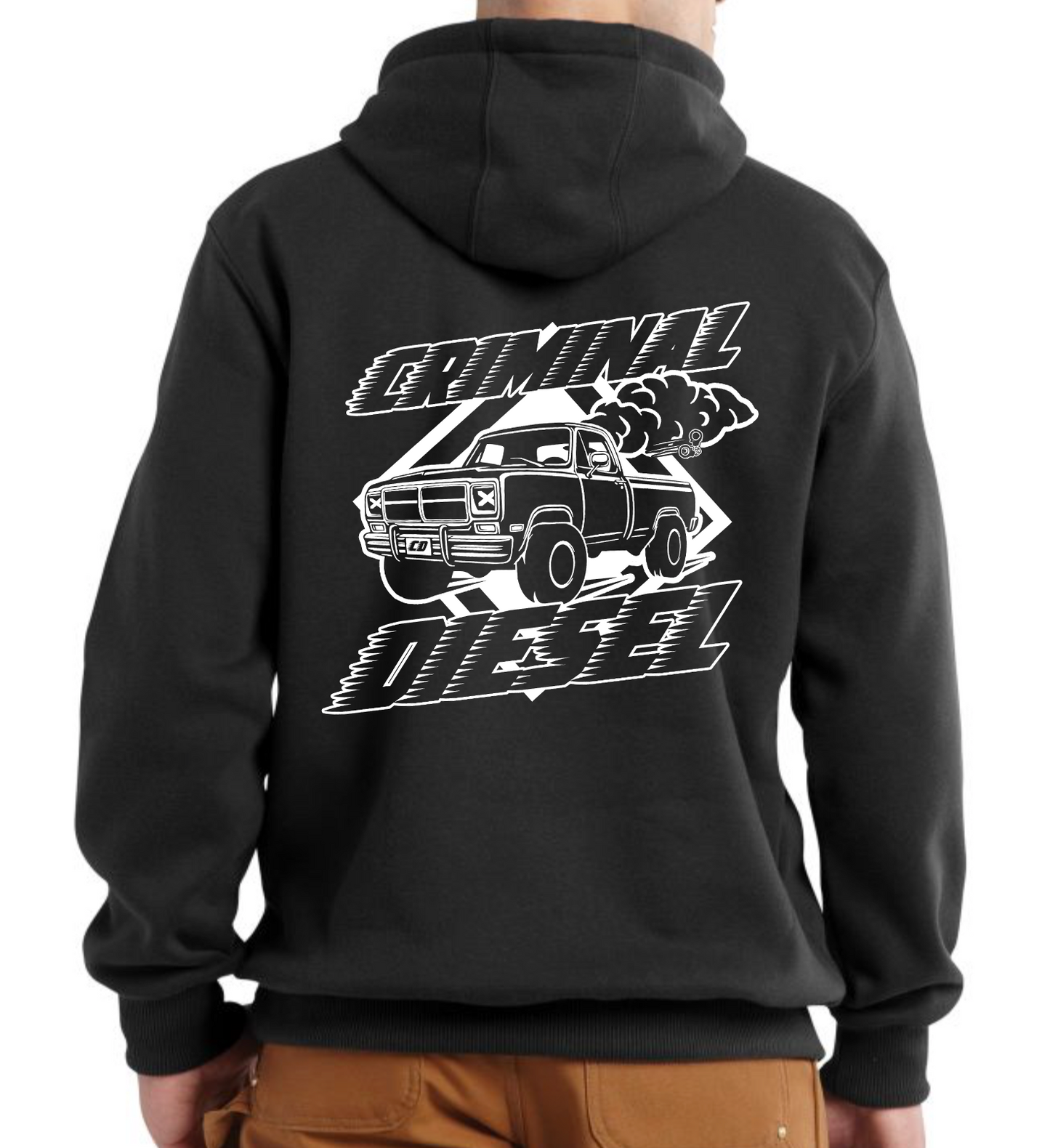 Old School SPEED Hoodie - Black