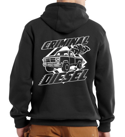 Old School SPEED Hoodie - Black