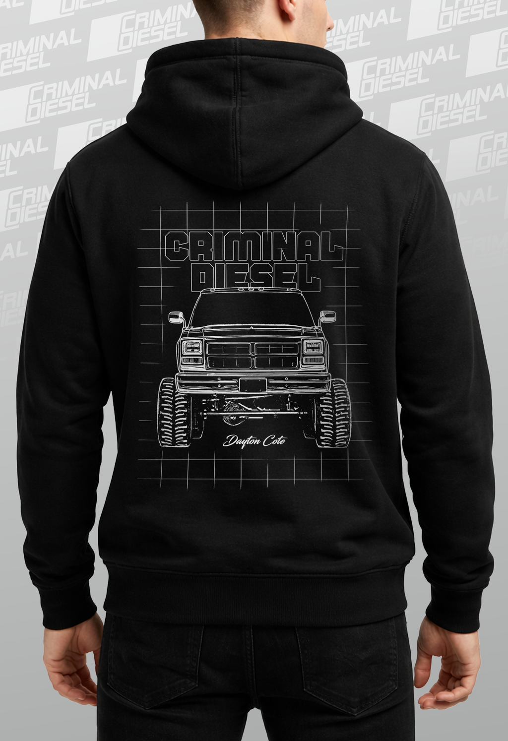 "1G BluePrint' Dayton Cote Hoodie
