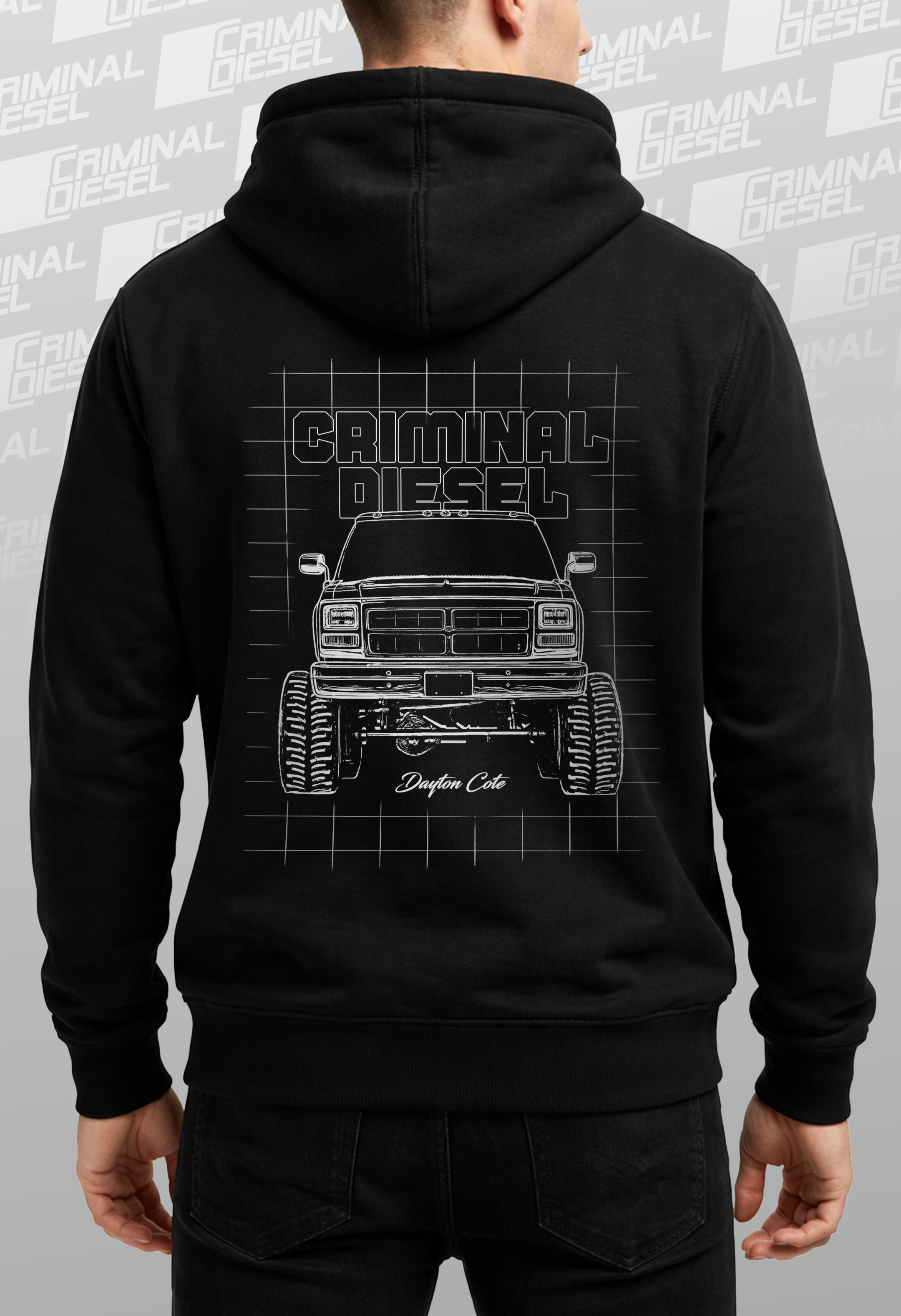 "1G BluePrint' Dayton Cote Hoodie