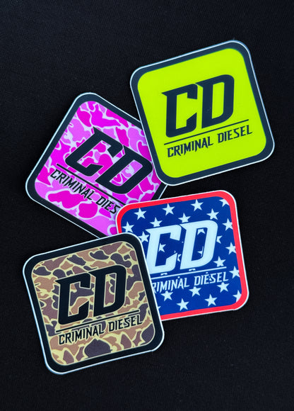 Criminal Diesel Sticker Pack