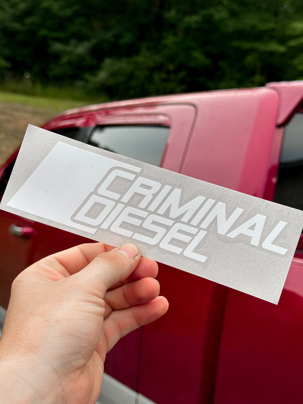 Transfer Decal 8"