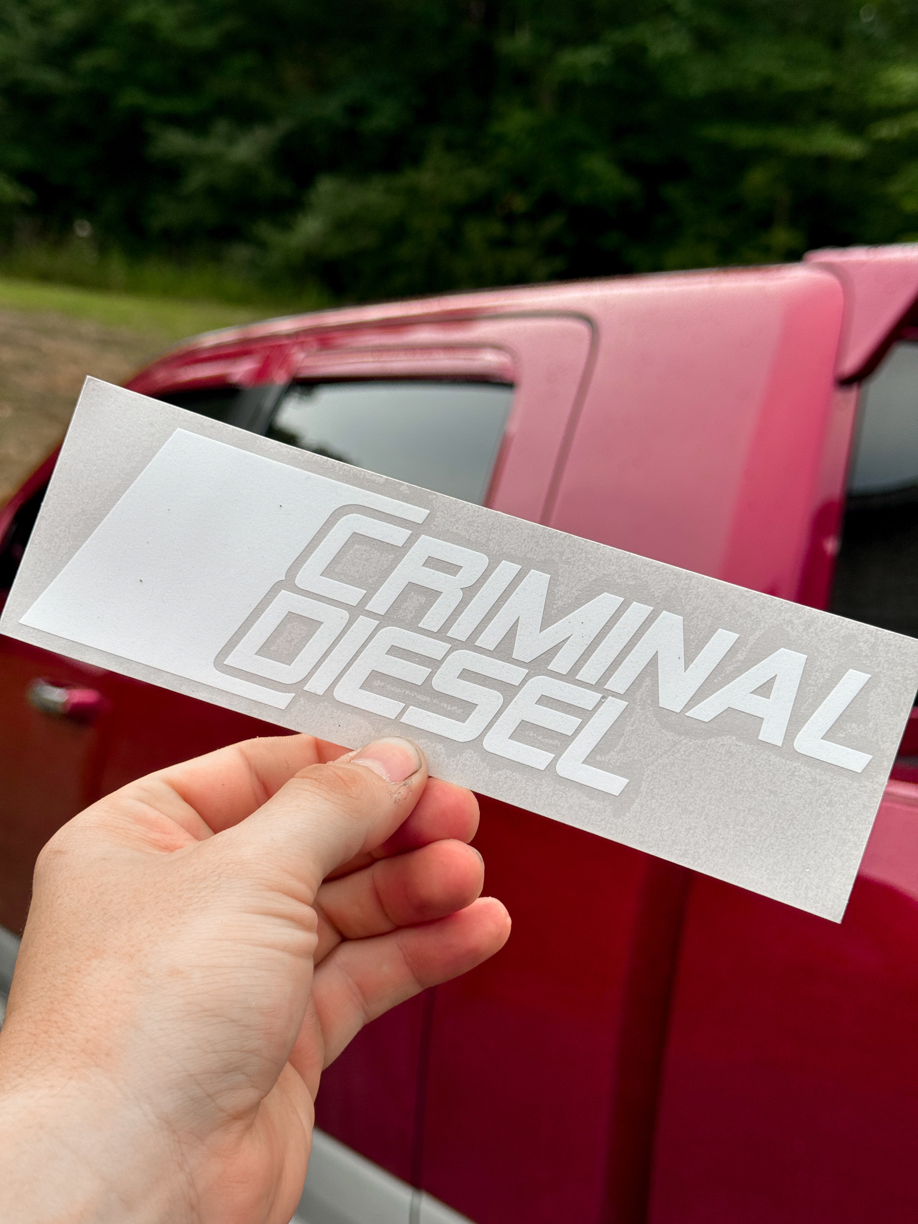 Transfer Decal 8"
