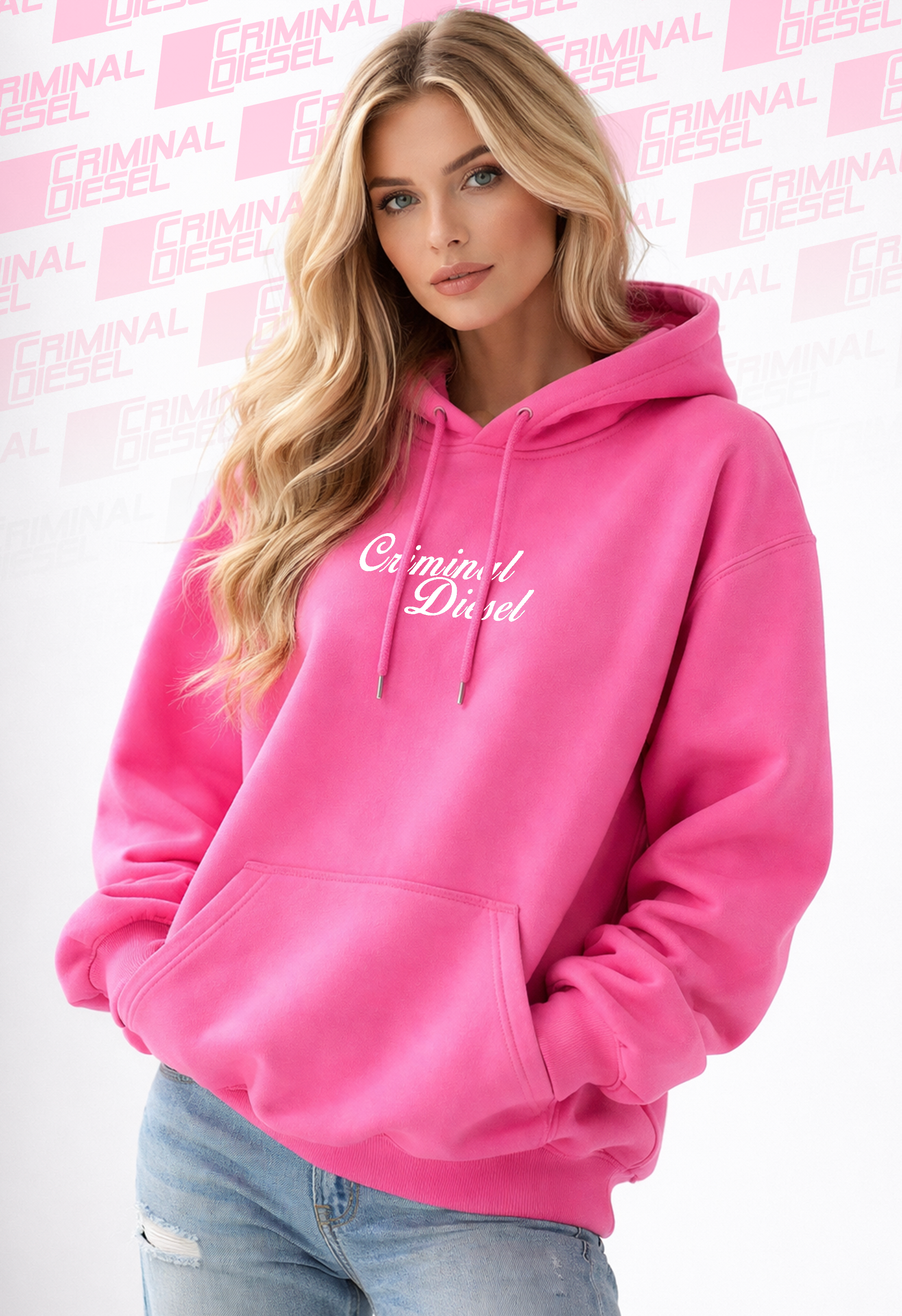 'His Truck, My Rules" Womens Hoodie