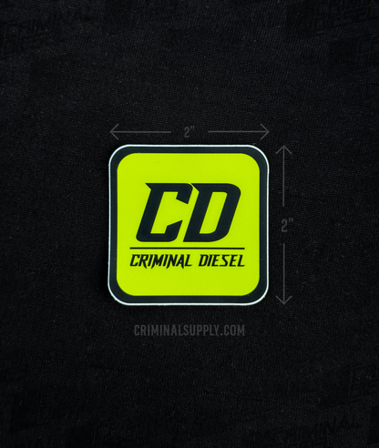 Criminal Diesel Sticker Pack