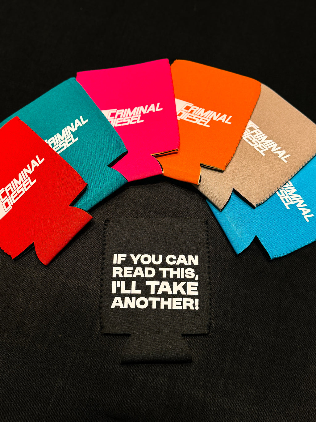 "Criminal Diesel" Koozie's