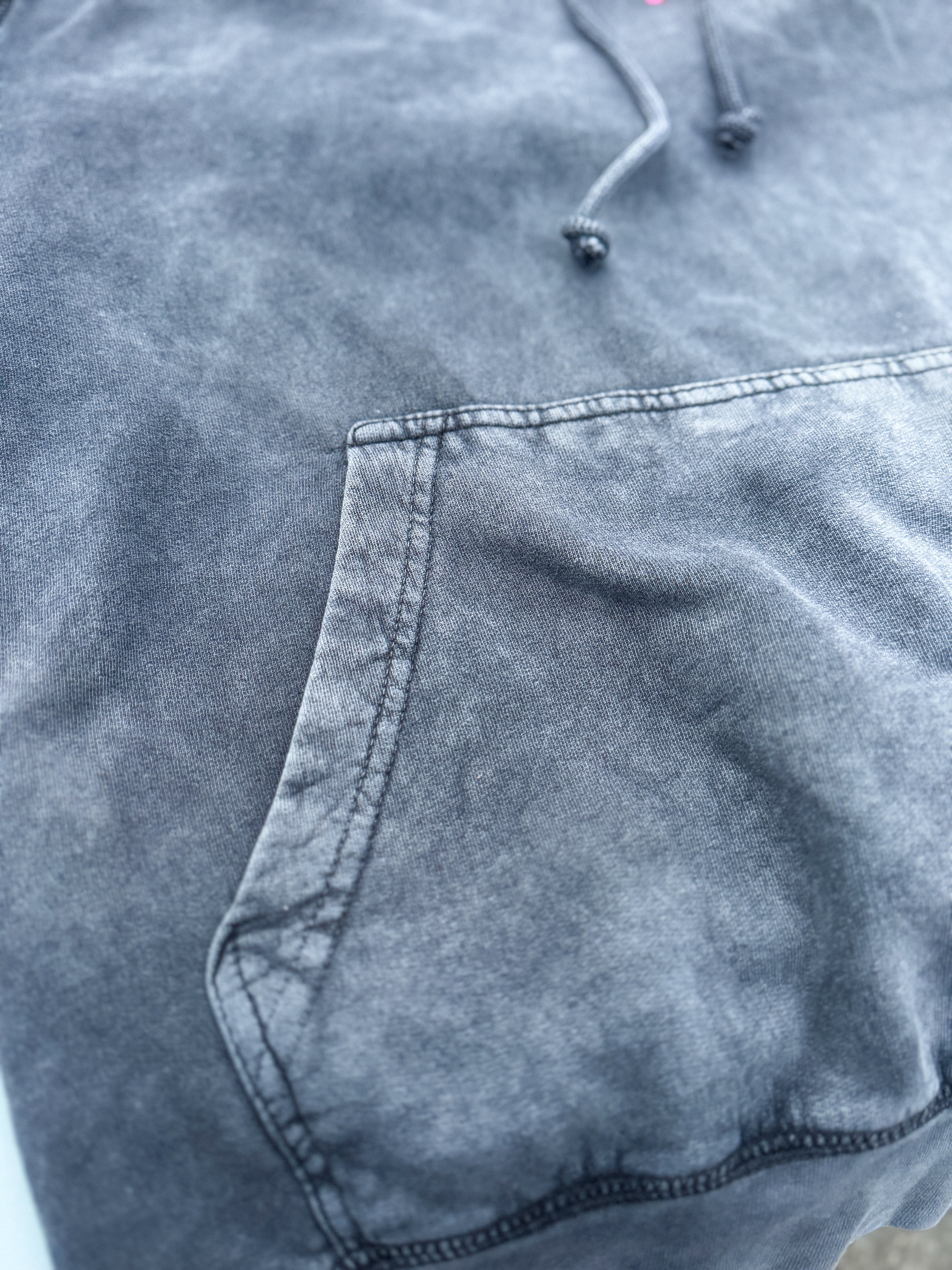 -HIDE FROM THE ORDINARY- Distressed Mid-Weight Hoodie