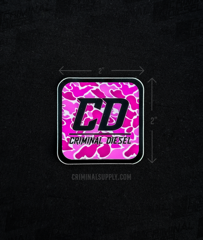 Criminal Diesel Sticker Pack