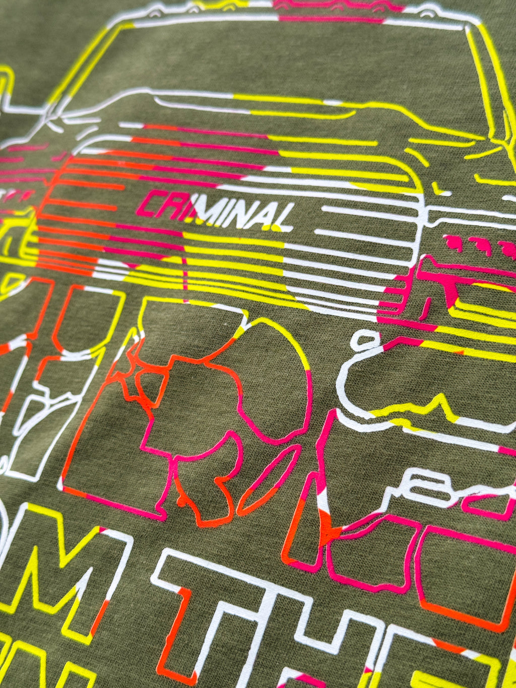 -HIDE FROM THE ORDINARY- Truck Tee