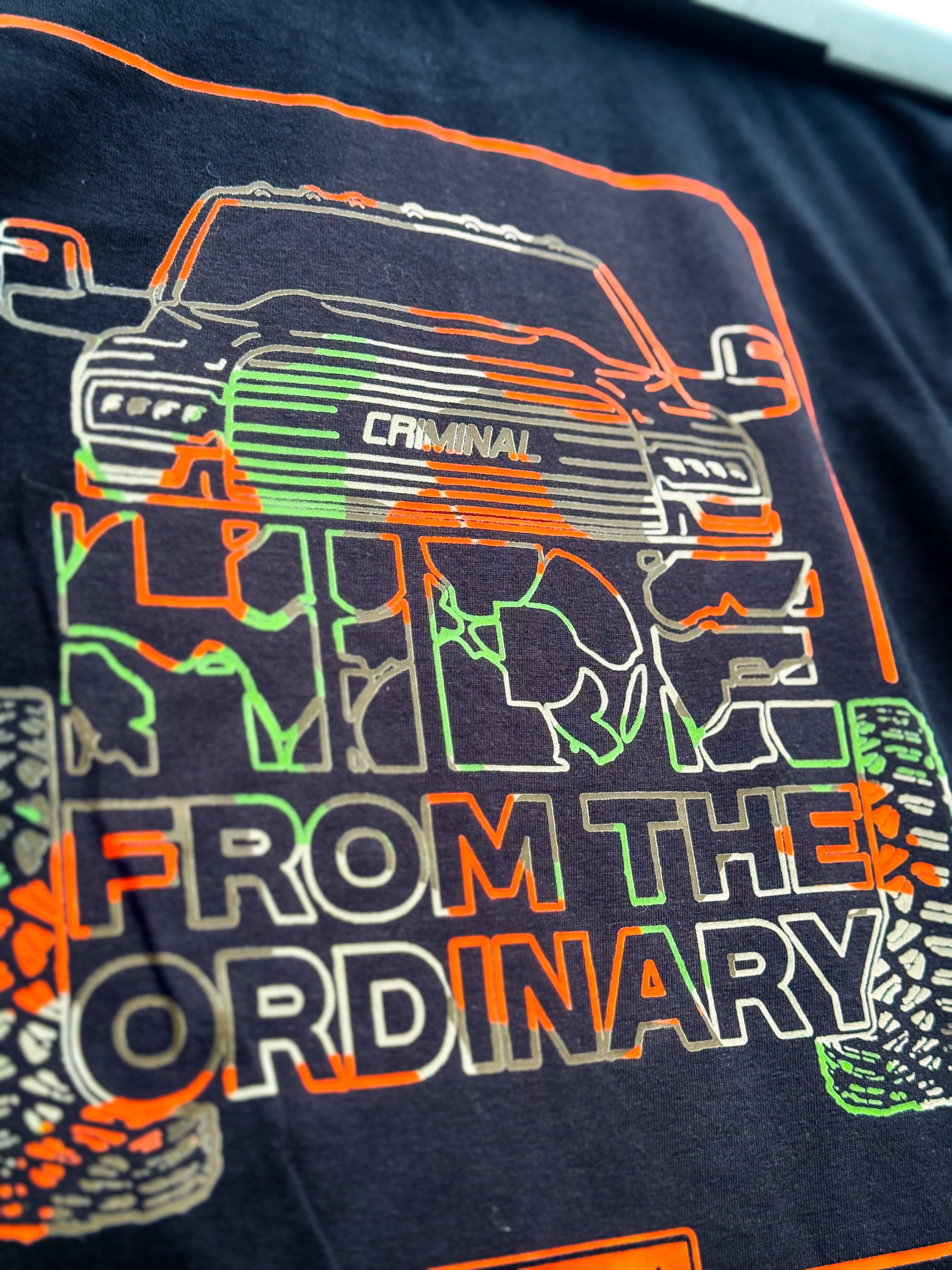 -HIDE FROM THE ORDINARY- Truck Tee